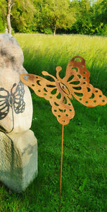 Gartendeko Metallfigur - Schmetterling
